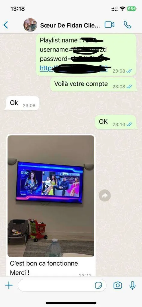WhatsApp customer chat feedback screenshot 6 for Piwtv IPTV